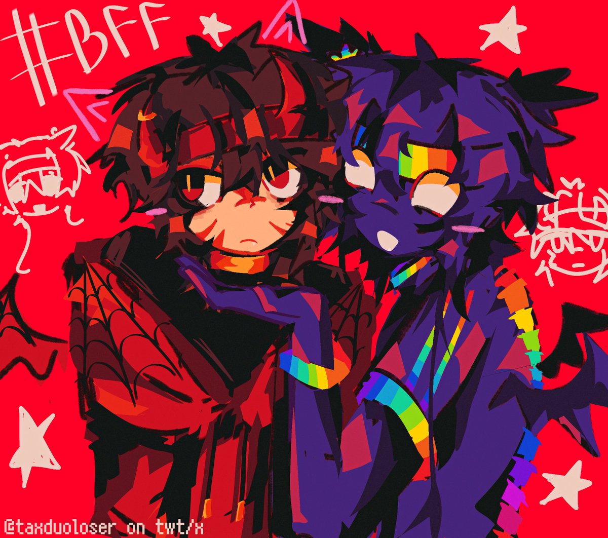 taxduoloser's tweet photo. i miss them #spokeisherefanart #mapiccfanart #deviousduo https://t.co/p7Bh6fUltt