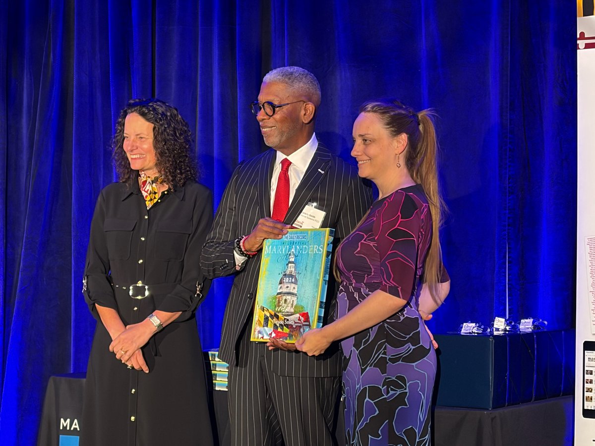ESFCU's tweet photo. We’re proud to celebrate Girado Smith, President/CEO of Educational Systems Federal Credit Union, for being named a 2026 Influential Marylander by The Daily Record in the Finance category!

Congrats to Girado and all of this year’s Influential Marylander honorees. 
@mddailyrecord https://t.co/T43egk3mNt