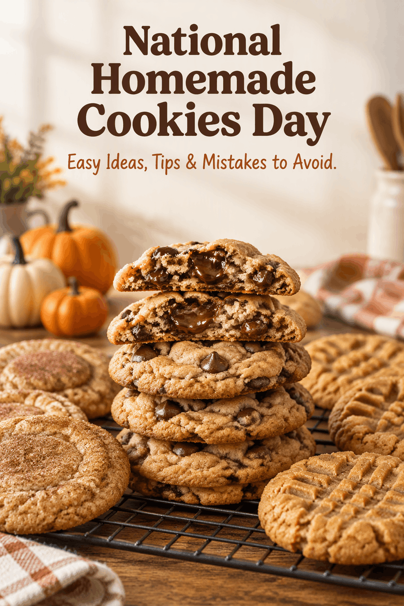 thebriskbite's tweet photo. Today is National Homemade Cookies Day. 🍪

If your cookies keep spreading flat or coming out dry, there's usually one simple reason.

Here's the quick fix, plus easy ideas for today.

Details below
#NationalHomemadeCookiesDay #Baking https://t.co/pQAq0LEiwP