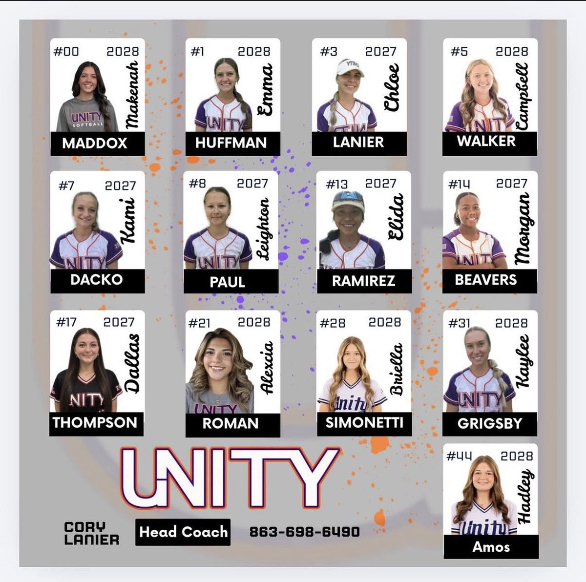 KamiDacko27's tweet photo. My team will be playing in the Michele Smith Classic this weekend in Clearwater! It will be my last first fall ball tournament and I’m so excited to see what this season brings our team! @UnityLanier @flpolysoftball @TyMedina34 @Coach_Towe #fallball #softball #uncommited2027 https://t.co/Yok0U1vOcl