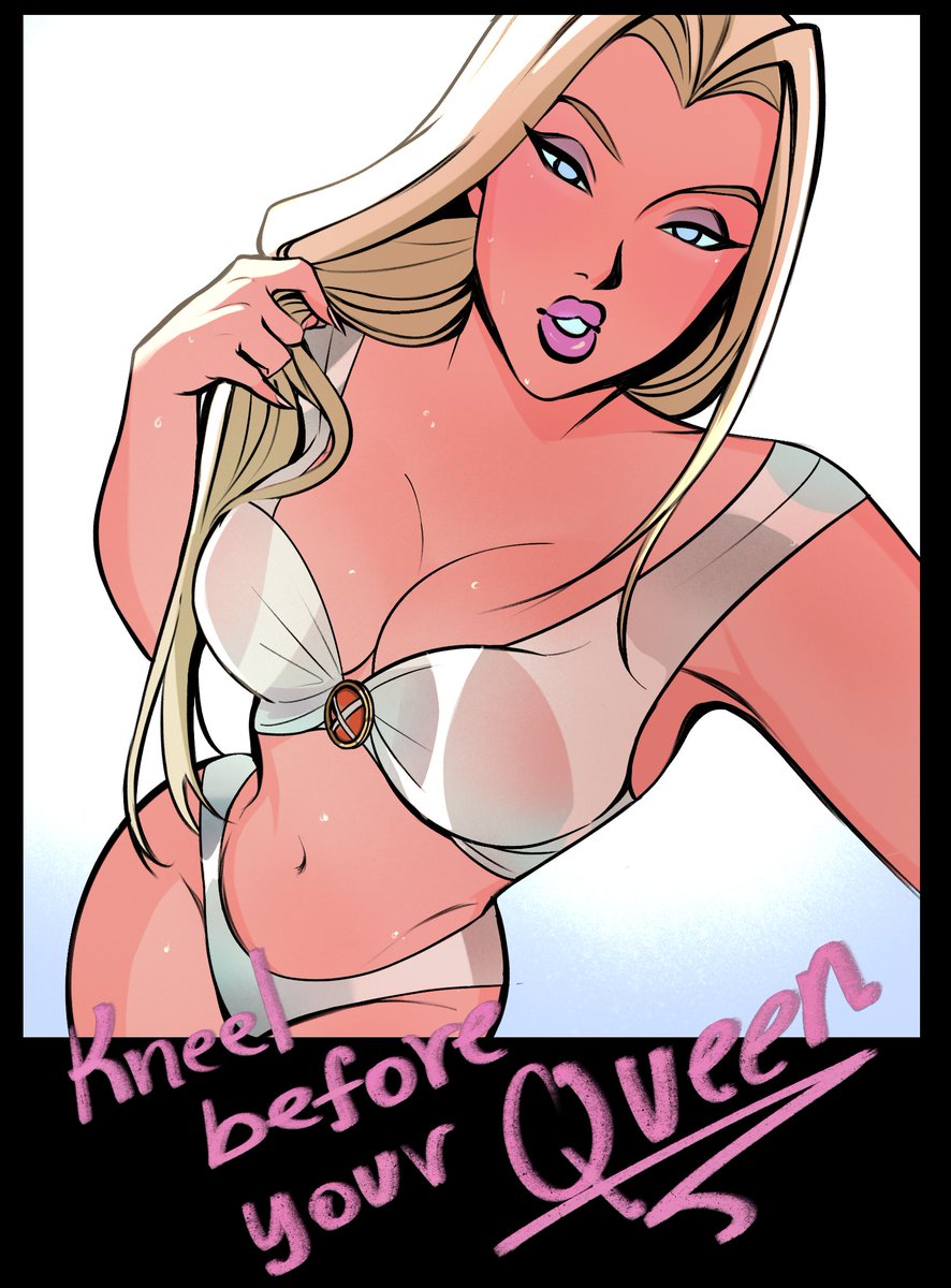 RoZeMArts's tweet photo. Emma Frost &amp; Hela - CMs https://t.co/AuZoKT71iN