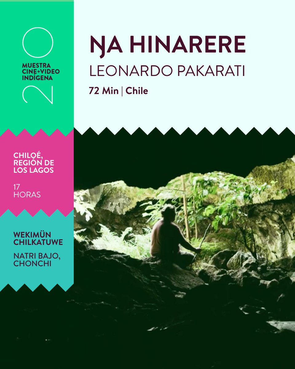 cineindigena's tweet photo. 📅 ¡MAÑANA: Cine Gratis en #Talca y #Chonchi! 🇨🇱🎬
🎬 Talca | 19:00 h📍 Casa Factoría
🎬 Chonchi | 17:00 h📍 Wekimün Chilkatuwe
🍿 Entrada gratuita 📲 Revisa la programación en: https://t.co/mpqWpPs1Ij @precolombinocl
#CineIndígena #CineGratis https://t.co/PAlInnyPJ7