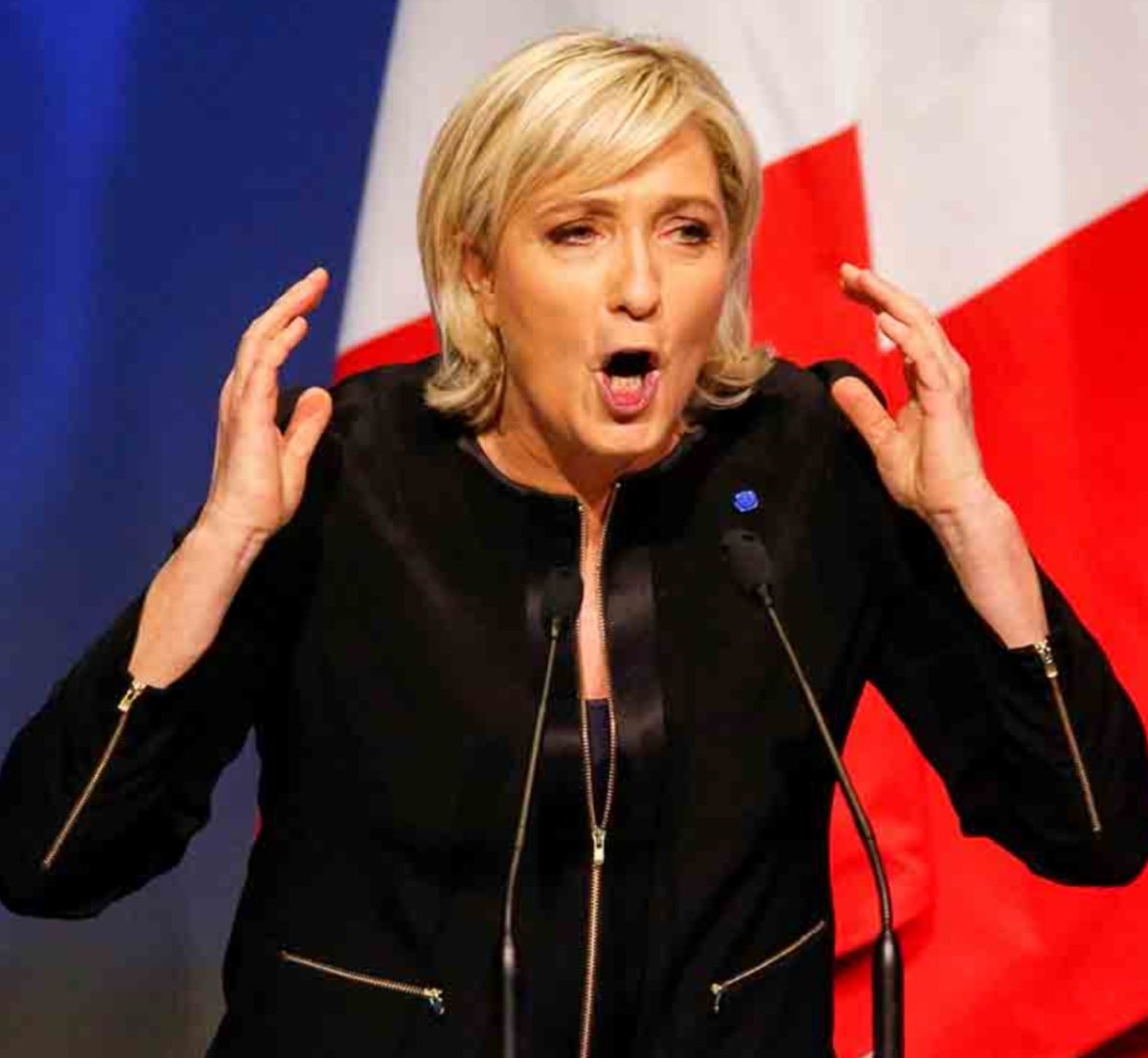MarioBojic's tweet photo. 🚨🇫🇷Marine Le Pen slams the protesters burning schools across France and stirring chaos.

"This is no longer about high school protests. These are riots organized by professionals and led by far-left lawmakers." https://t.co/doxPoVGNgr