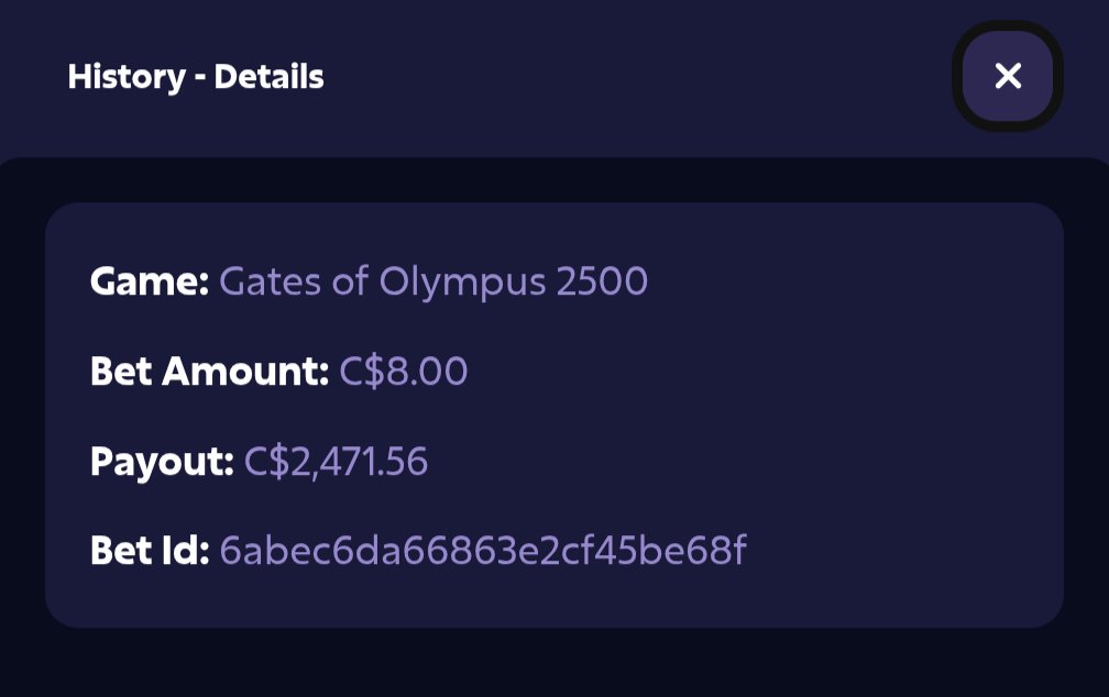 TheMatBets's tweet photo. I just hit 2500X on the new Gates of Olympus 2500 on a feature spin.. 🔥😎

@PragmaticPlay @Roobet https://t.co/wuiC7rlzo6