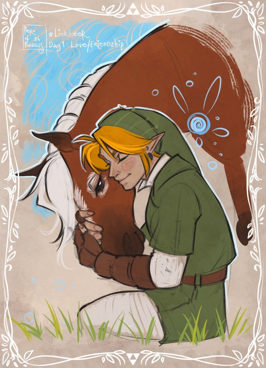 Hero_of_Badass's tweet photo. Day1: Love/Friendship
My head is aching but I wanted to do it

#linktober #zelda #legendofzelda #Link10ber #loz #Link #Epona #OcarinaofTime https://t.co/2y5N3GyVxc