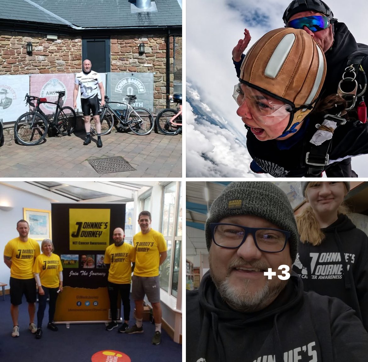 JMeeksJourney's tweet photo. Good evening! Here’s Johnnie’s update for tonight.. we have had some amazing events! Thankyou for your support over the years.. what’s next? 👀 The fun never stops! #NETcancerawareness #dogoodthings 🦓🤍🖤 /M https://t.co/7MNIJiDRdI