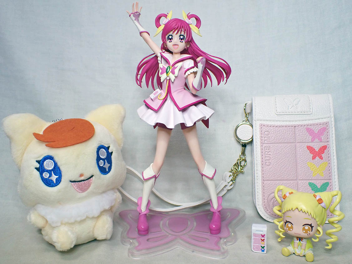meechan80's tweet photo. HP更新しました。（10/2）https://t.co/nCOLTNqLYo 今日は開催中の「一番くじプリキュア-Endless Grace-」です。Ａ賞キュアドリームフィギュア、Ｂ賞キュアモカードケース、Ｃ賞妖精ぬいぐるみを GET!　HPは毎日更新で明日にはネタが変わるのでよろしく。 https://t.co/5j7NQGP6Gs
