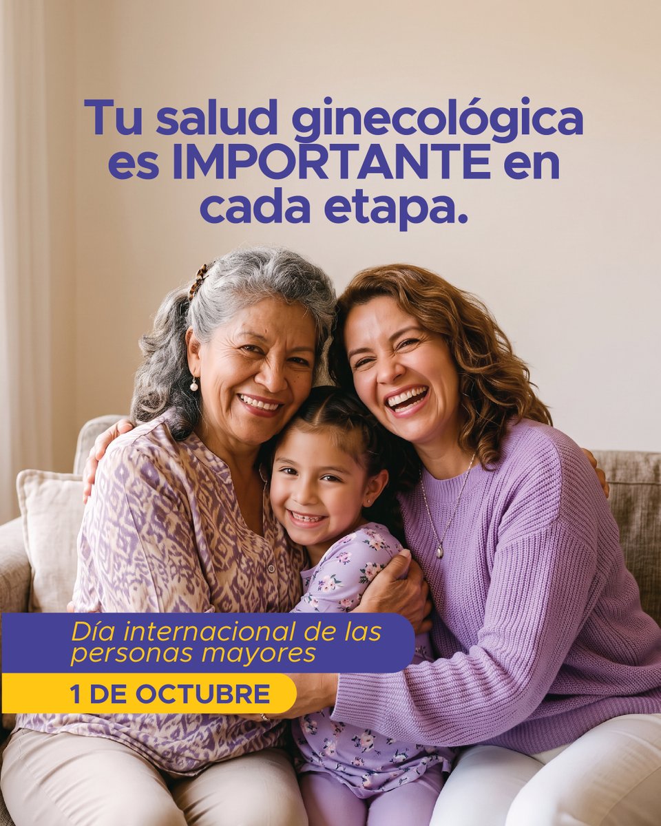 HUniversitarioG's tweet photo. Hoy honramos a las mujeres mayores que han sido pilar de nuestras familias.
La salud de la mujer no termina con la maternidad ni con la menopausia.
Después de los 60, el control ginecológico sigue siendo clave para detectar a tiempo y vivir con calidad. #DíaDeLasPersonasMayores https://t.co/CsbLhjIu8V