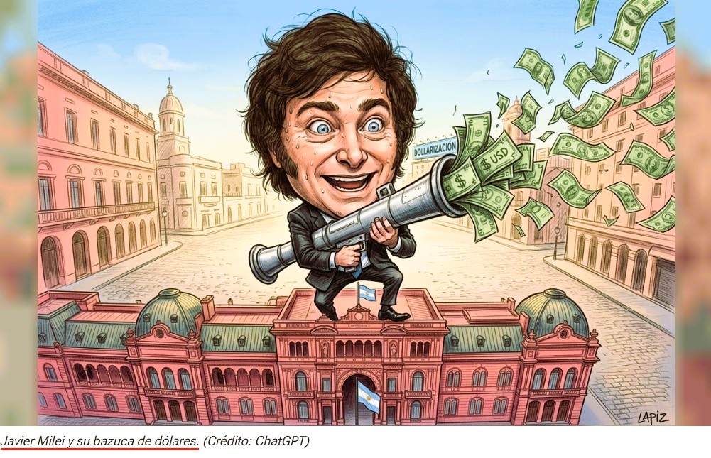BlogHincha's tweet photo. . @jmilei_english El #PAYASO DELIRANTE REPITIÓ en #ArgentinaWeekParis la MISMA SARTA de #MENTIRAS El #GARCA #Tartamudo @LuisCaputoAR PROMETIÓ los MEJORES 18 MESES de la #Historia en #Abril AHORA el 2028 SERÁ el MEJOR AÑO de la #Historia👇NADIE les CREE = SUBIÓ el #RiesgoPaís https://t.co/ULB9ivpdYk