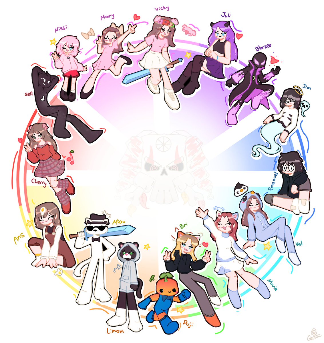 Foxbort_9's tweet photo. Dibujo del Team Minitas
#DedsafioFANART #Dedsafío4  #TeamMinitas https://t.co/1Z2FFh9ffp
