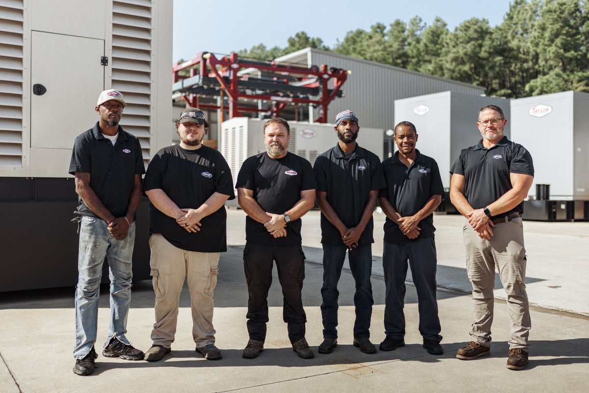 TaylorPowerSys's tweet photo. Happy Manufacturing Day from Taylor Power! Today, we are taking a moment to celebrate the incredible team who keep our manufacturing operations moving forward: our Production Line Leaders.

Our production leaders keep the floor moving, solve problems on the fly, and support the team through every shift, making all the difference!

Thank you for your tireless dedication, teamwork, problem-solving, and commitment to excellence every single day.

#wearetaylor #thankyou #manufacturingday #generators #power