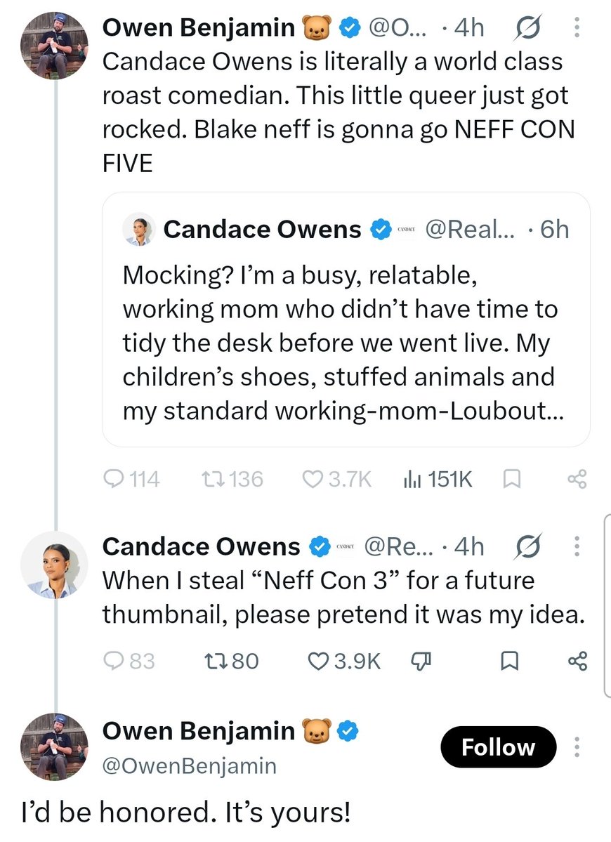 EsoShaggy's tweet photo. Owen Benjamin BLOCKS anyone posting this video exposing him as a pedophile who supports marrying 7yos.

Owen Benjamin thinks Muhammad marrying 6 year old Aisha isn't pedophilia.

Candace Owens just boosted this pedophile freak earlier today and wants to call me a pedo. https://t.co/zqFpW81Dj5