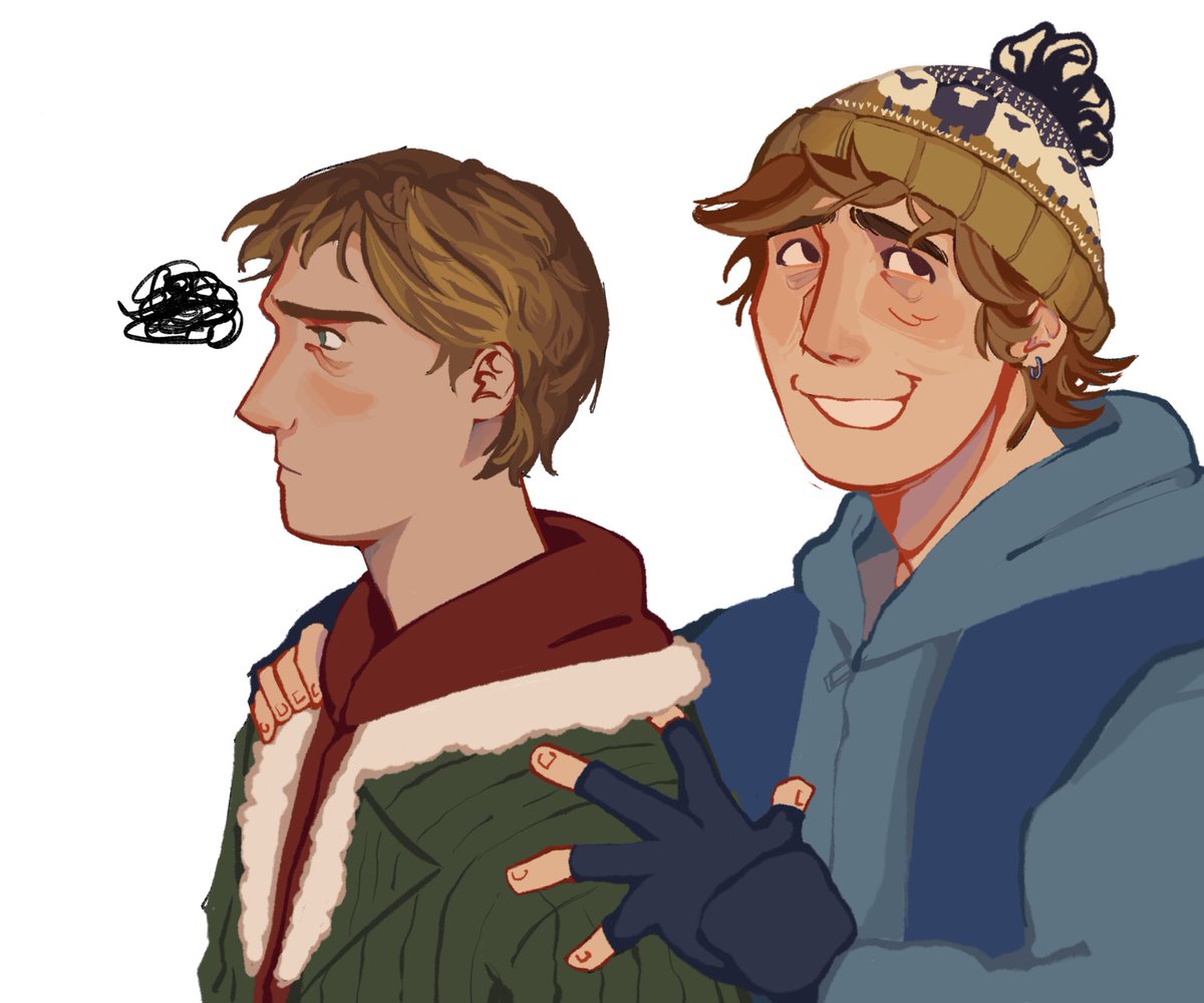 gaythejae's tweet photo. #ResidentEvilㅤ #whalefall jay and bryan :) https://t.co/iHSHFfNGac