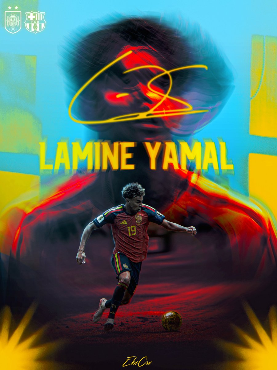 ekncrv's tweet photo. Yamal is now the Ballon D'or Favorite again! ⭐🇪🇸 
#fcbarcelona #spain #lamineyamal #smsports https://t.co/TUzcjgnvWb