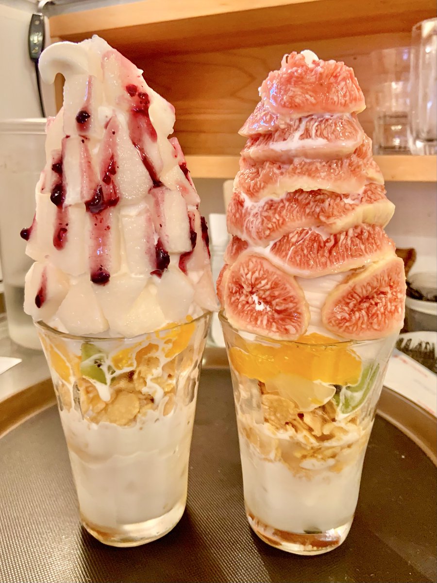 cafekasane's tweet photo. 松山市からやさしいママさん👩🏻‍🦱とお嬢さん👩🏻のお二人で手作りパンケーキ🥞とキッシュランチ🍕と梨パフェ🍐といちじくパフェを食べにご来店くださいました😊

すてきなお二人と楽しいひと時でしたありがとうございます☺️

#愛媛県　#西条市　#愛媛カフェ　#西条カフェ　#愛媛グルメ　#愛媛ランチ https://t.co/ZPaSdbzlAC