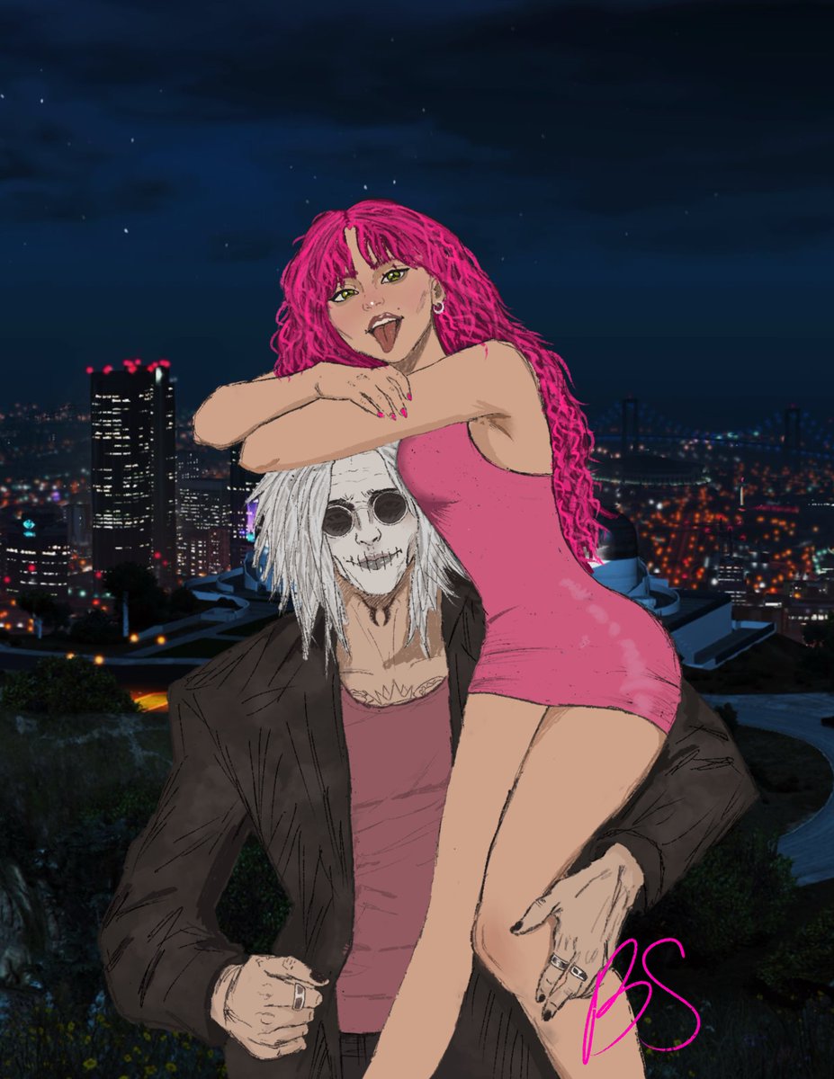 _bstage's tweet photo. damien tinkerman &amp; vivienne vegas  . ݁⋆ ۶ৎ ݁˖ . ݁
by me <3 

#nopixel #damientinkerman #viviennevegas #zaitohro #vanillamace https://t.co/sK4FLIebGX