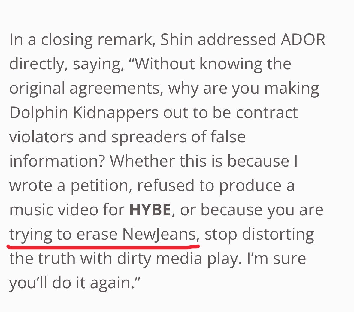 giveupdontup's tweet photo. Everything has always been obvious, and yet there are still people who accuse Newjeans of lying💔 https://t.co/mmtfKY67um
