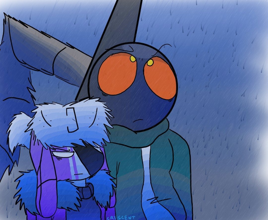 moonofthepines's tweet photo. Stuck in the rain fr
I didn't realize until just now that I unintentionally drew the same thing twice. Idk, man. I like both but I think I like how shaded the one on the right is more.
#ruvmfm #whittyfnf https://t.co/TPKk4mzuiC