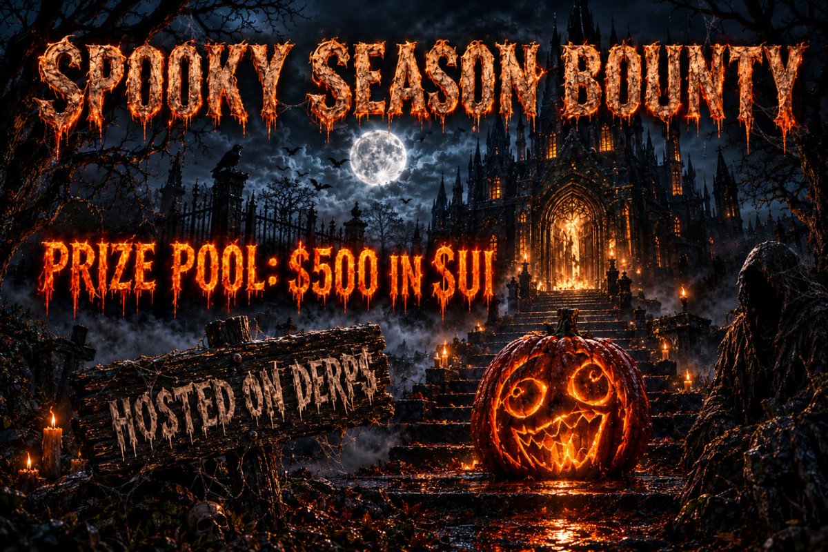 derpsxyz's tweet photo. Traders, collect $500 in bounties this October.

Make sure to follow @derpsxyz, like & repost. 
Here's how to enter & earn.

👻 Trick Or Streak - trade 30 days in a row
👻 Costume Contest - most creative derps profile
👻 Monster Smash - first one to the goal wins