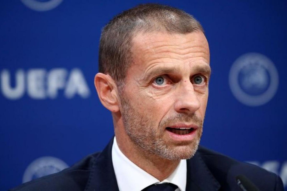 KadikoyMedya_'s tweet photo. 🚨 UEFA Başkanı Aleksander Ceferin;

“ Türkiye liginde son 4 sezondur saha dışında akıl almaz olaylar olmuş. Bazı şampiyonluklar el değiştirebilir. Süreci çok yakından takip ediyoruz.” https://t.co/zguUVx8vUQ