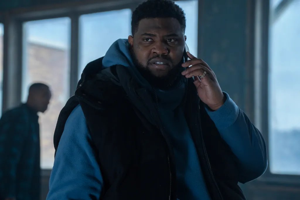 Sir_BiolaPr's tweet photo. Tobi Bamtefa aka Bunny from Mayor of Kingstown featured in MobLand Season 2 Episode 3.  🔥 

I miss this Nigerian brother!!! https://t.co/wJFPN2q5jF