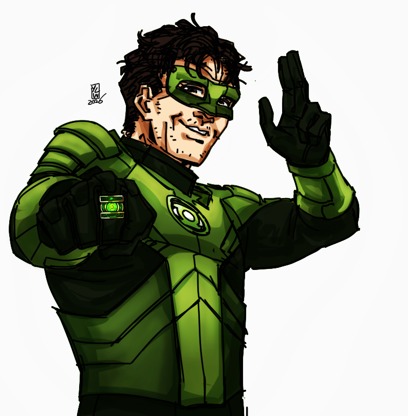 YLWastronaut's tweet photo. more kyle hal (I think I'm tricking myself into liking this suit) (also I suck at likeness wtv) https://t.co/25162ZqZ2K