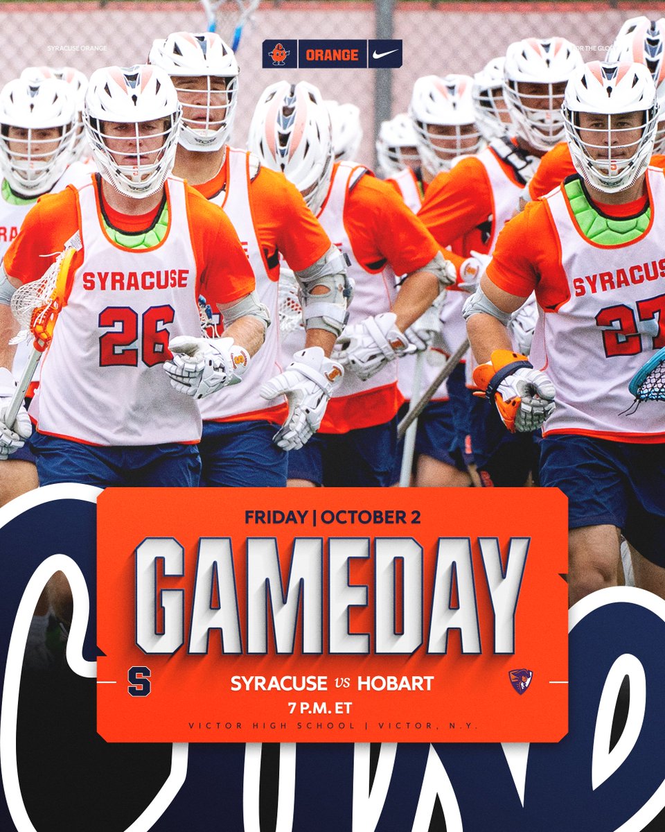 CuseMLAX's tweet photo. Fall Ball Scrimmage #1

Syracuse vs. Hobart
Friday | October 2 | 7 p.m.
Victor High School | Victor, N.Y.

#HHH x #LikeNoOther https://t.co/ttYw5Sy296