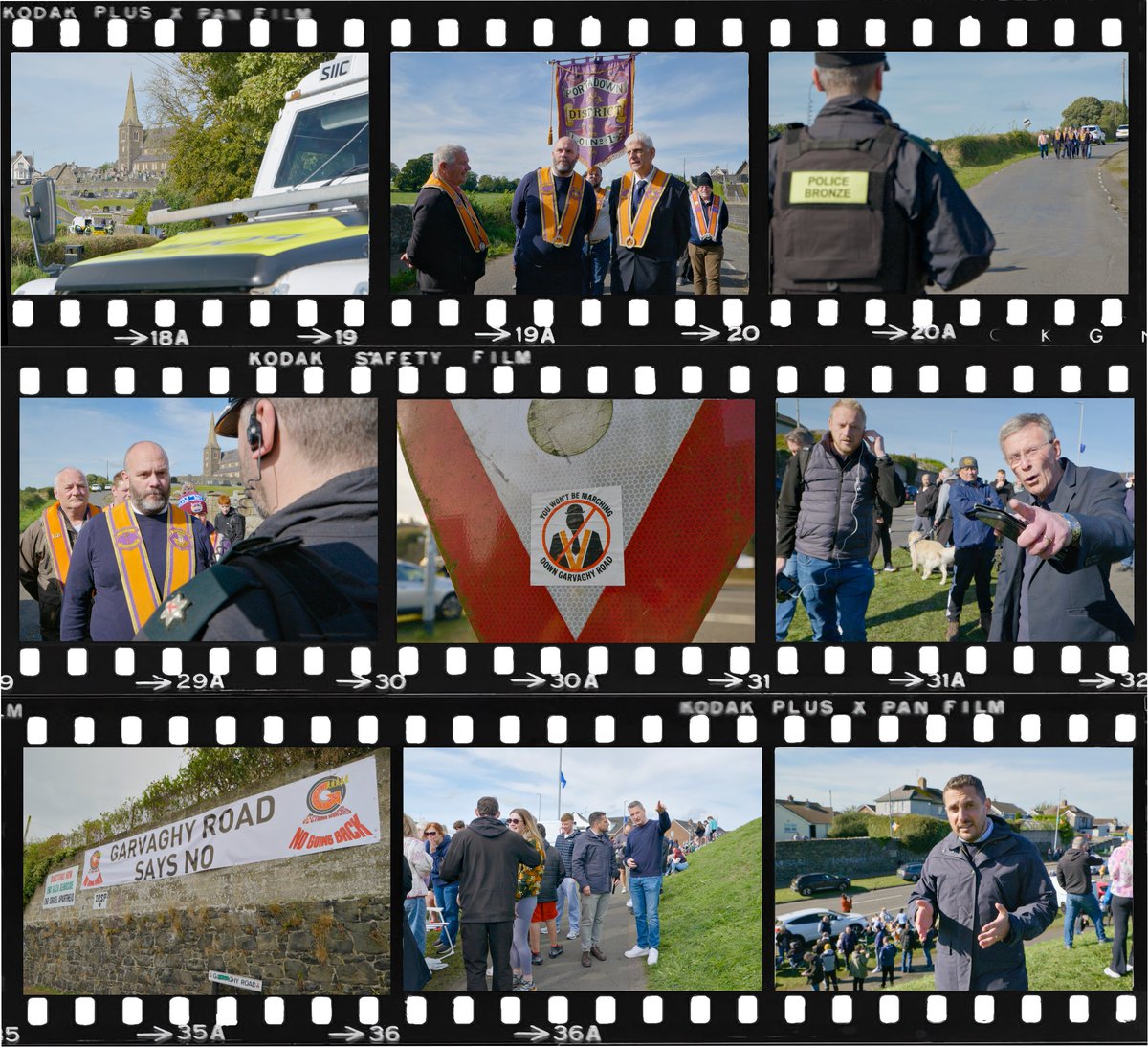LightHackers's tweet photo. 4 days in Northern Ireland covering the tension still present as the Orangemen again try to march onto Garvaghy Road with a strong Catholic contingent preventing them.
Not since 1997 have they been able to as an official 'Orange March' https://t.co/ke9qBXaStH