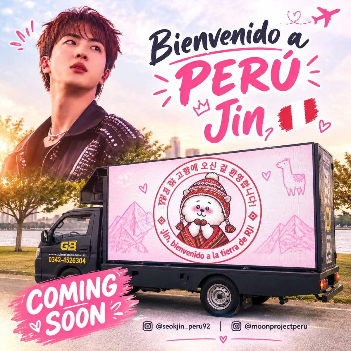 ksj_teamperu92's tweet photo. PROYECTO CARRO LED PARA JIN 🩷

¡BIENVENIDO A PERÚ, JIN! 🇵🇪 

Tu aporte nos ayudará a hacer realidad este hermoso proyecto para JIN 🩷

DONA:
YAPE / PLIN
🐟Deysi Casaño 
      993644595
🐟Stefanie Díaz 
     969252959

https://t.co/d7q9HqCKJw

#JinEnPeru #BTSPenERU #ʙᴛsᴊɪɴ #Jin https://t.co/AgxKWbv97p