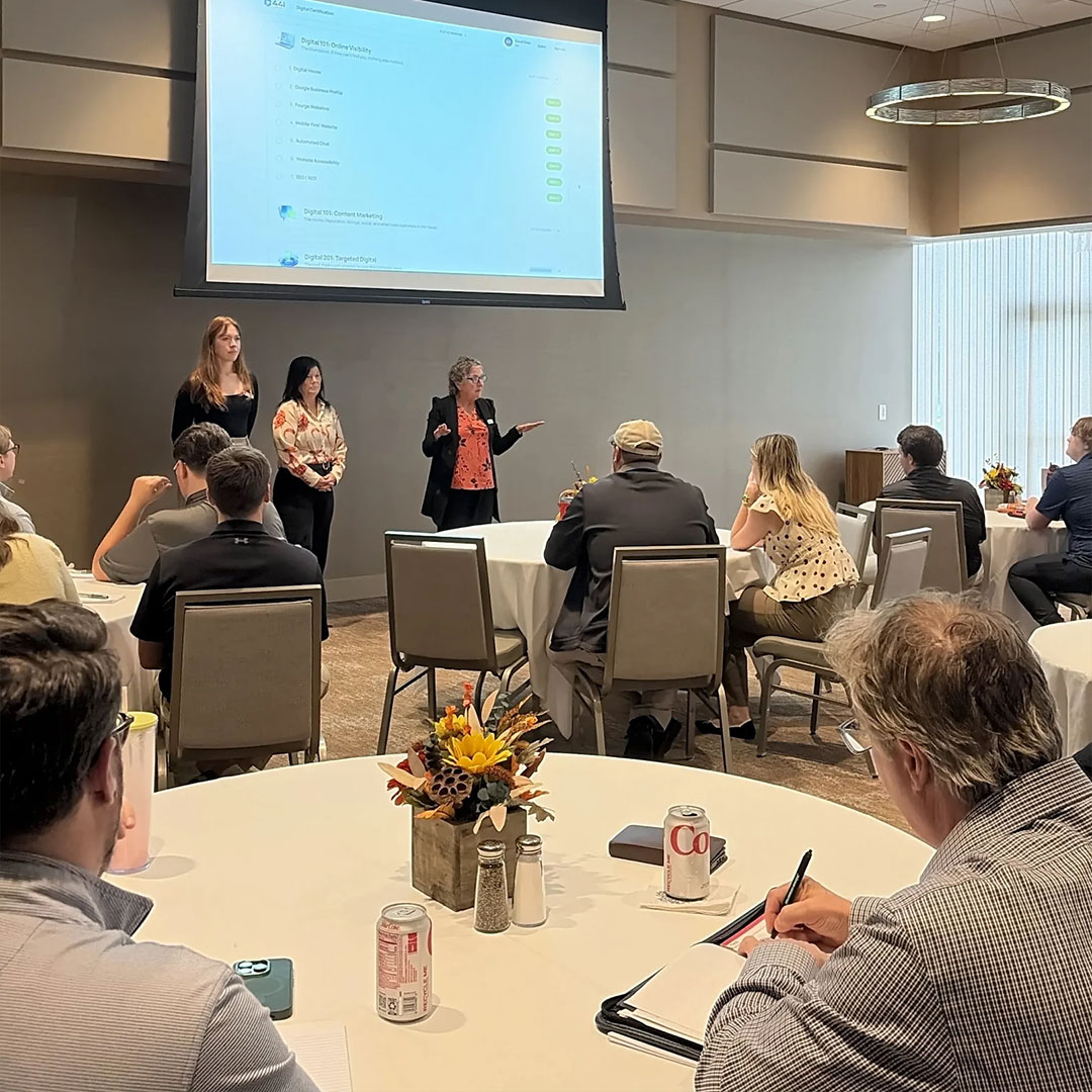 44iDigital's tweet photo. 44i Digital hosted another successful Digital Summit in Sioux Falls! Nearly 100 marketing professionals spent two days exchanging ideas, exploring the future of digital marketing, and discovering new strategies to bring back to their markets. Thank you to everyone who joined us! https://t.co/DVS4hAZ2Wq
