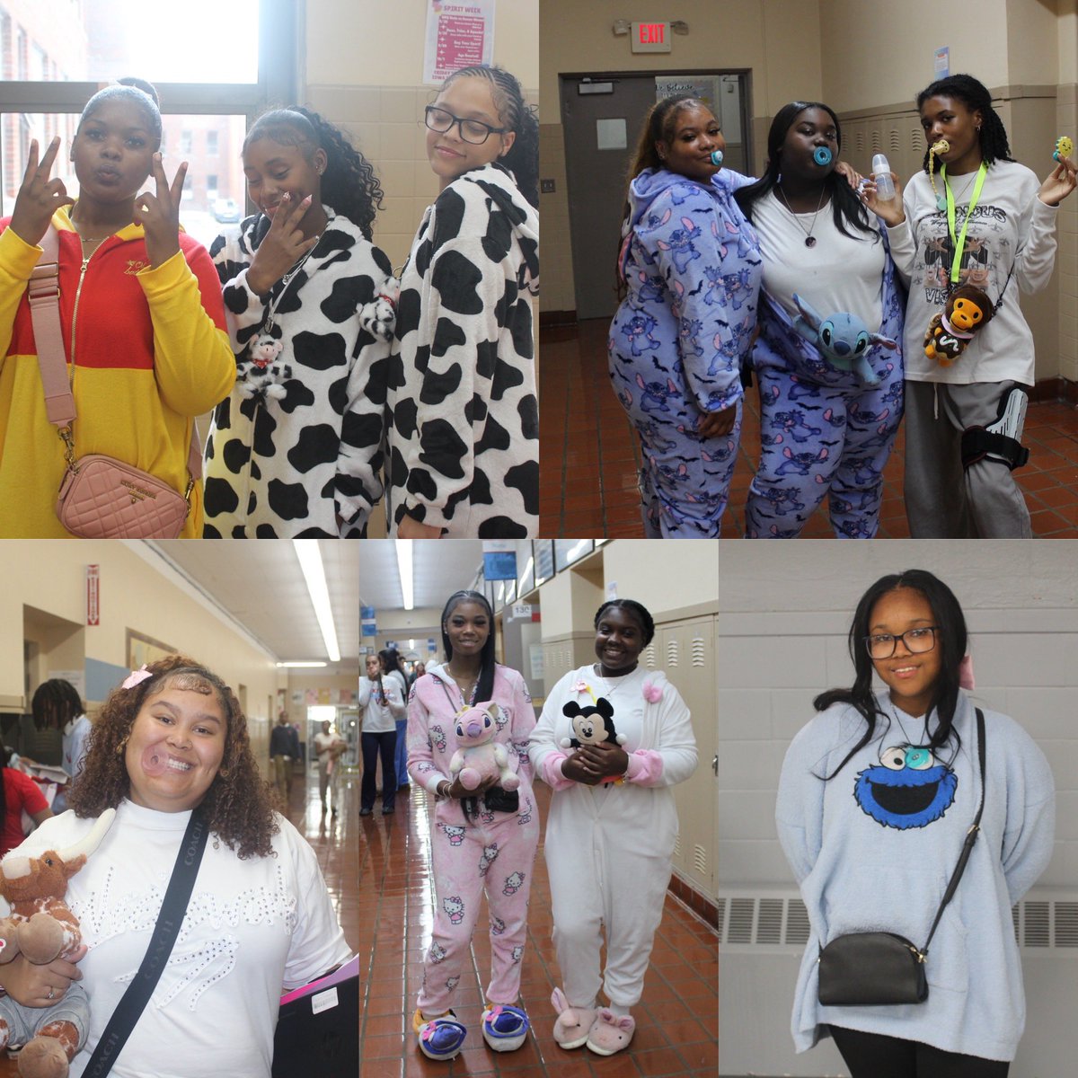 VASJHighSchool's tweet photo. More fun for #spiritweek with “Age Rewind.” 
Freshmen dressed as Senior Citizens, 
Sophomores were Middle Aged, Juniors had fun as Kids &amp; Toddlers and 
Seniors were Babies https://t.co/y0zICifUIc
