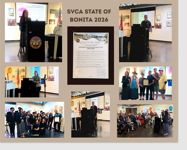 sweetwatervca's tweet photo. Here is the Collage of Sweetwater Valley Civic Association's State of Bonita Address. Paloma Aguirre, Supervisor First District, gave an address answered several questions, and gave out several awards. https://t.co/dcStDvLY6w