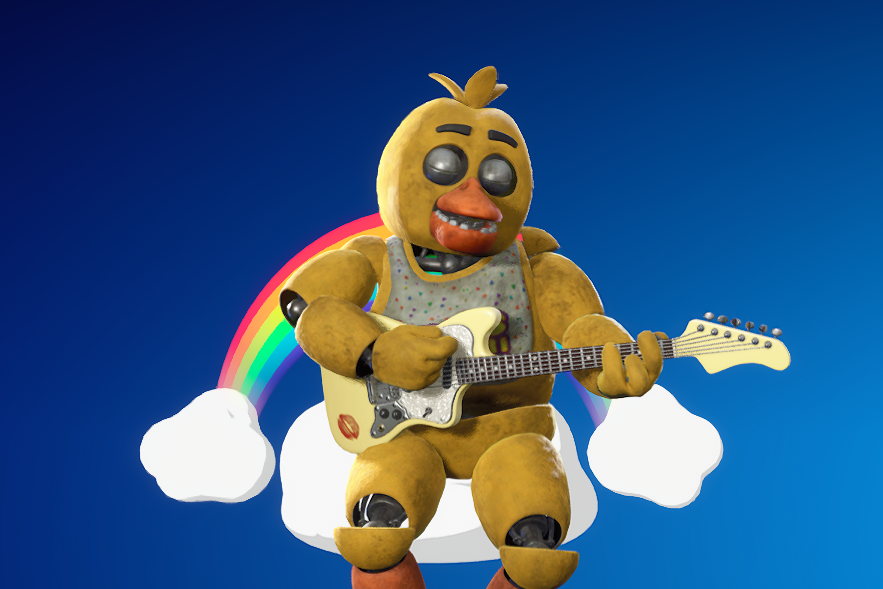 NetherBro87's tweet photo. was going through my emotes with the FNAF Skins and just flinched like a war vet https://t.co/blBJSR03Xc