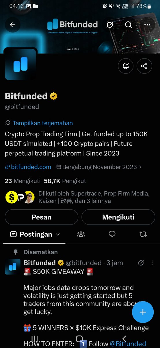nextlevelfx01's tweet photo. @bitfunded @kaandfx @nopain288 @GrauBabri https://t.co/Cms8XIKHqW