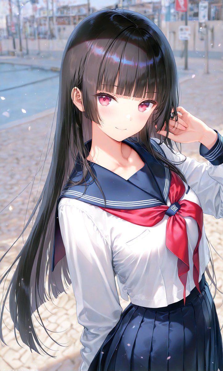 Te25_AI's tweet photo. 今日の一枚。
ぱっつん
 SFW #AIイラスト #AIart https://t.co/50QC5EXbCM