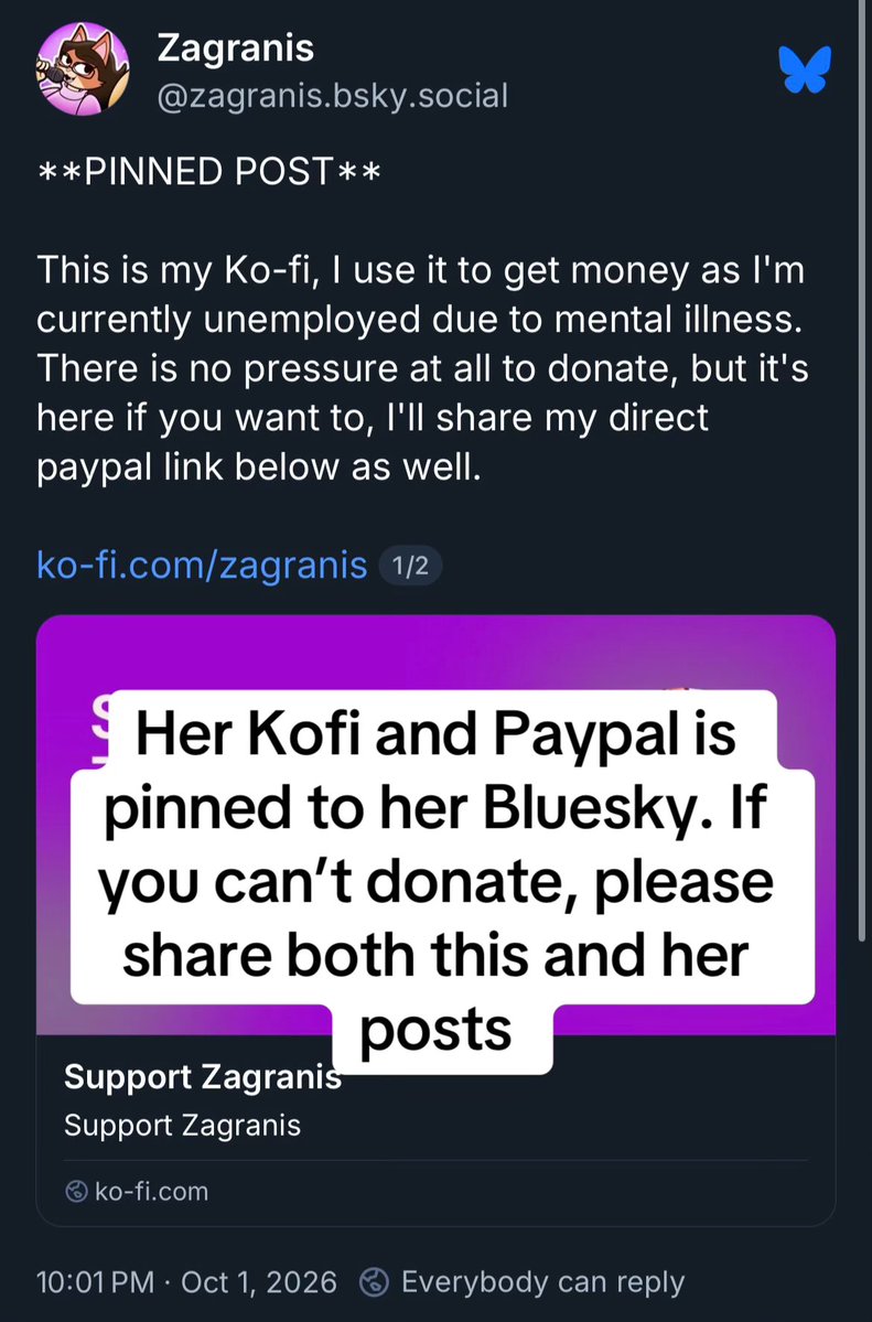 dragon_creates's tweet photo. Please help my friend Serena! She is struggling to pay her phone bill and every place she applied for work hasn’t gotten back to her. If you can’t donate to her Kofi please share her posts! https://t.co/XA4JRB7aiL