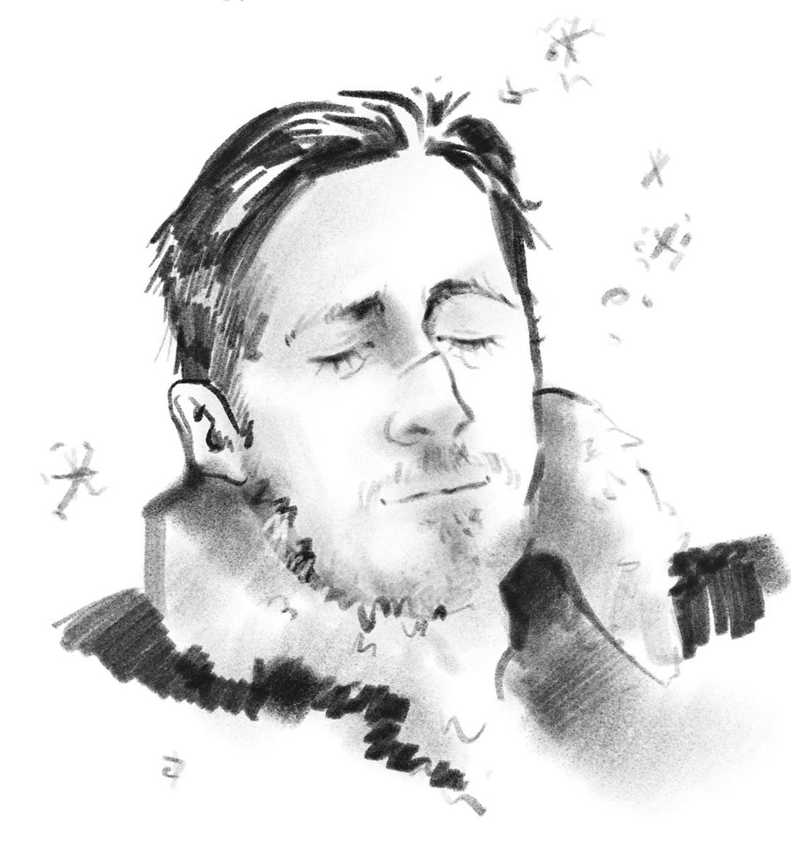 hefookinleft's tweet photo. Oficer K just „resting” (he’s feeling pretty human) https://t.co/qJDDv6c9w4