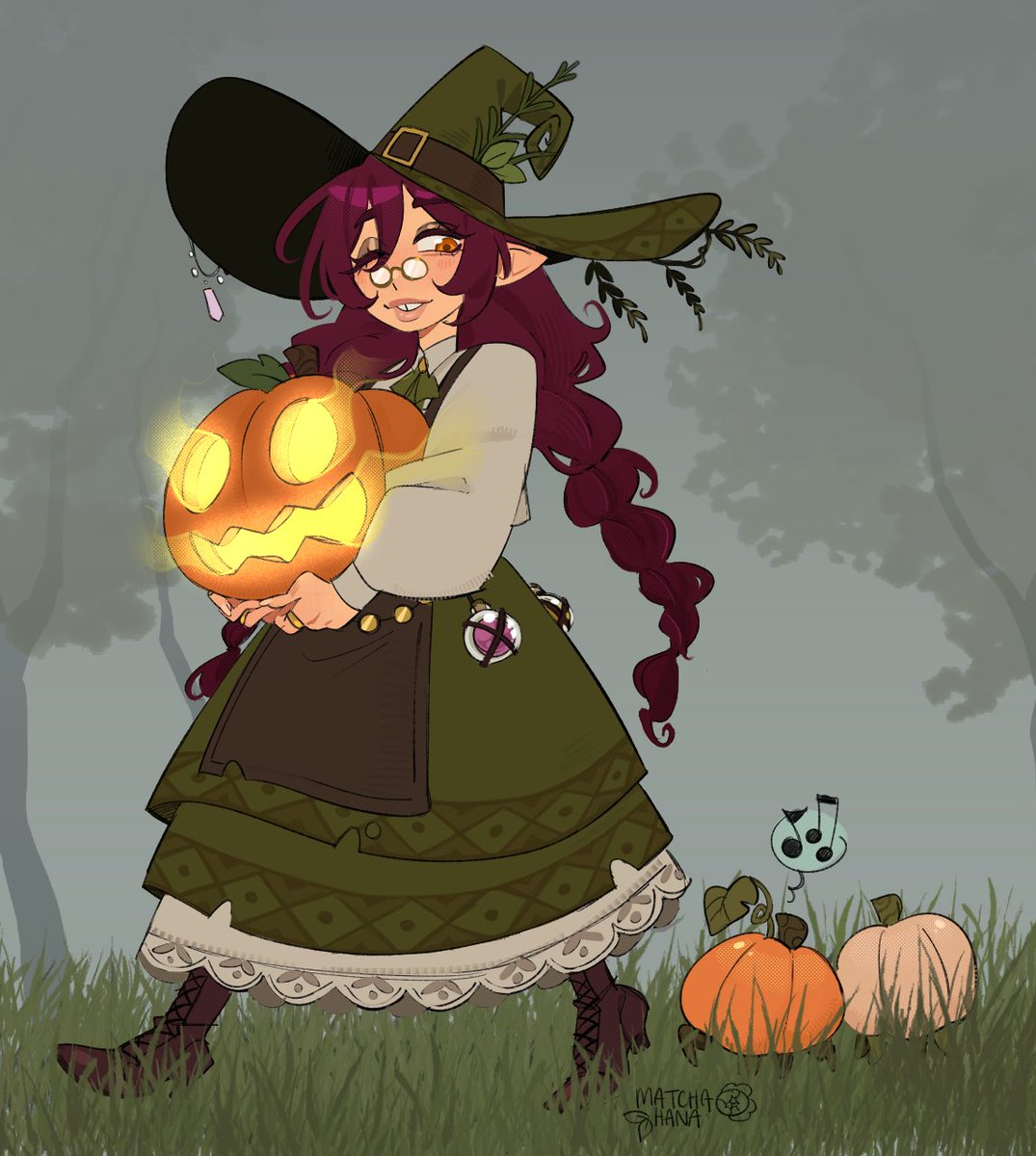 xMatchaHana's tweet photo. Pumpkin time! 🎃
#oc https://t.co/QiNCCjW1fu