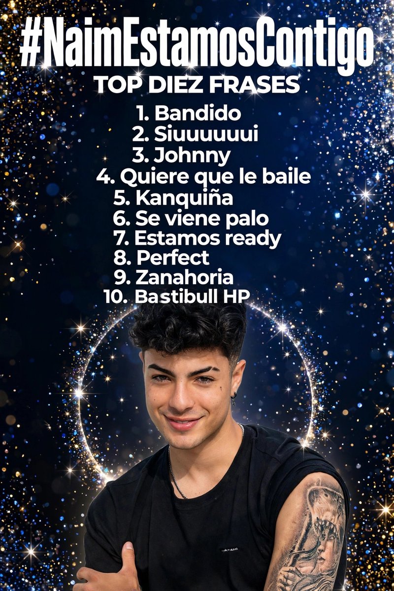 Larissa_zep's tweet photo. Poner en comentarios cada palabra más el #
#NaimEstamosContigo https://t.co/LQNebt9mwZ