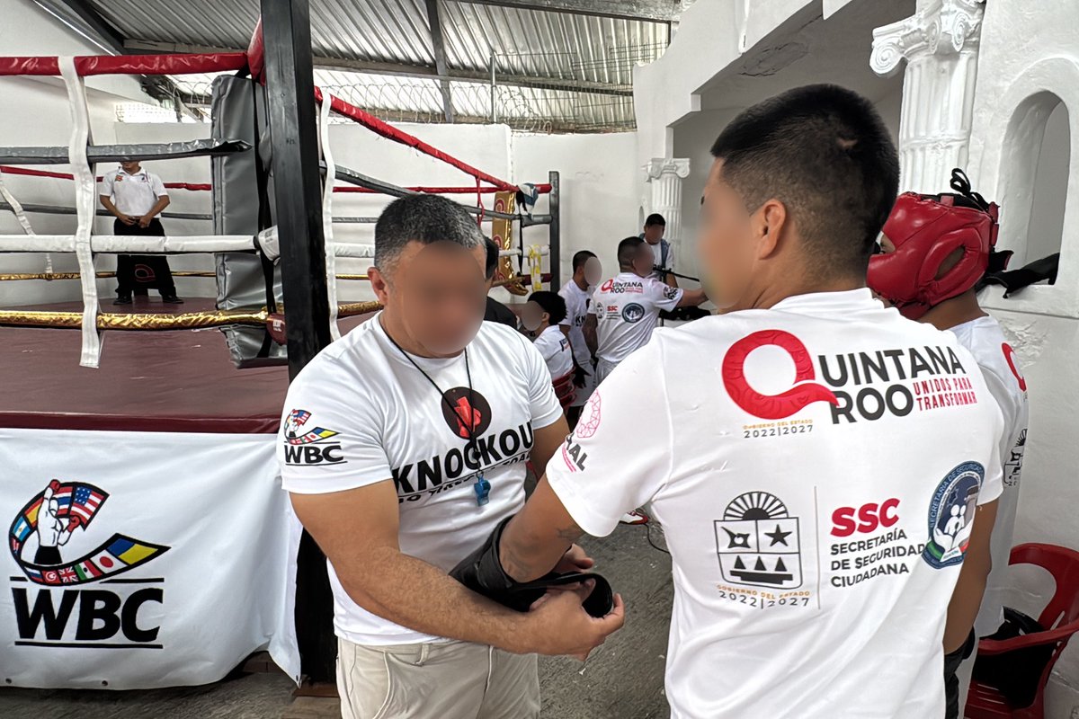 SSC_QROO's tweet photo. Con disciplina y constancia, PPL se preparan para la final del torneo “Knockout: No tires la toalla"

📲https://t.co/9ijYUWYUZD

#UnidosParaTransformar
#QuintanaRooCeroImpunidad
#NoHayImpunidad
#QuintanaRooSeguro https://t.co/52cKdmQZWP