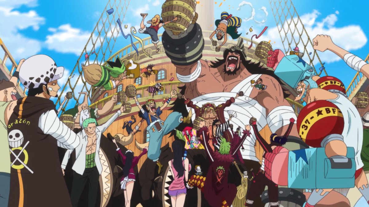 YUNGJEFF's tweet photo. Ladies and Gentleman... tomorrow, we begin Zou!

Crew is split
Brand new fleet gained
Doflamingo is down
Kaido revealed
CP-0 on the hunt
Big Mom's ship / Sanji attack update
&amp; more!

WE GOT A LOT TO FIND OUT!! 🤩 https://t.co/QE1YXZleyM