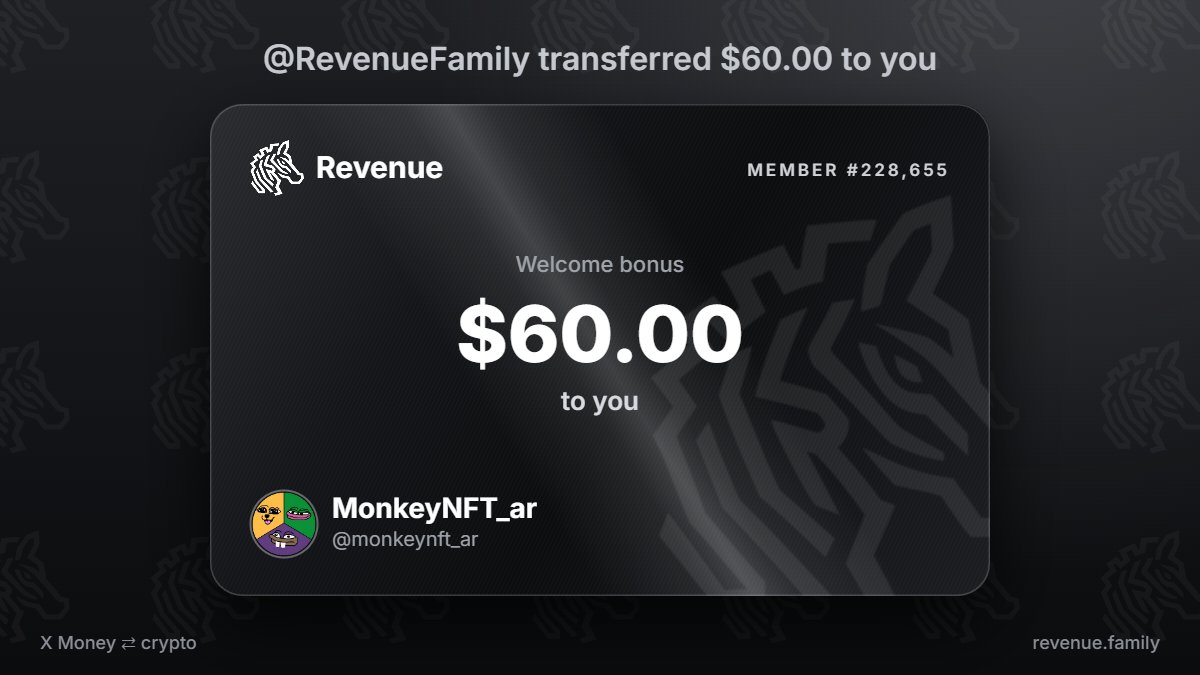 monkeynft_ar's tweet photo. @RevenueFamily My first figure is $60.00 from @RevenueFamily https://t.co/dWe4d9gbmm