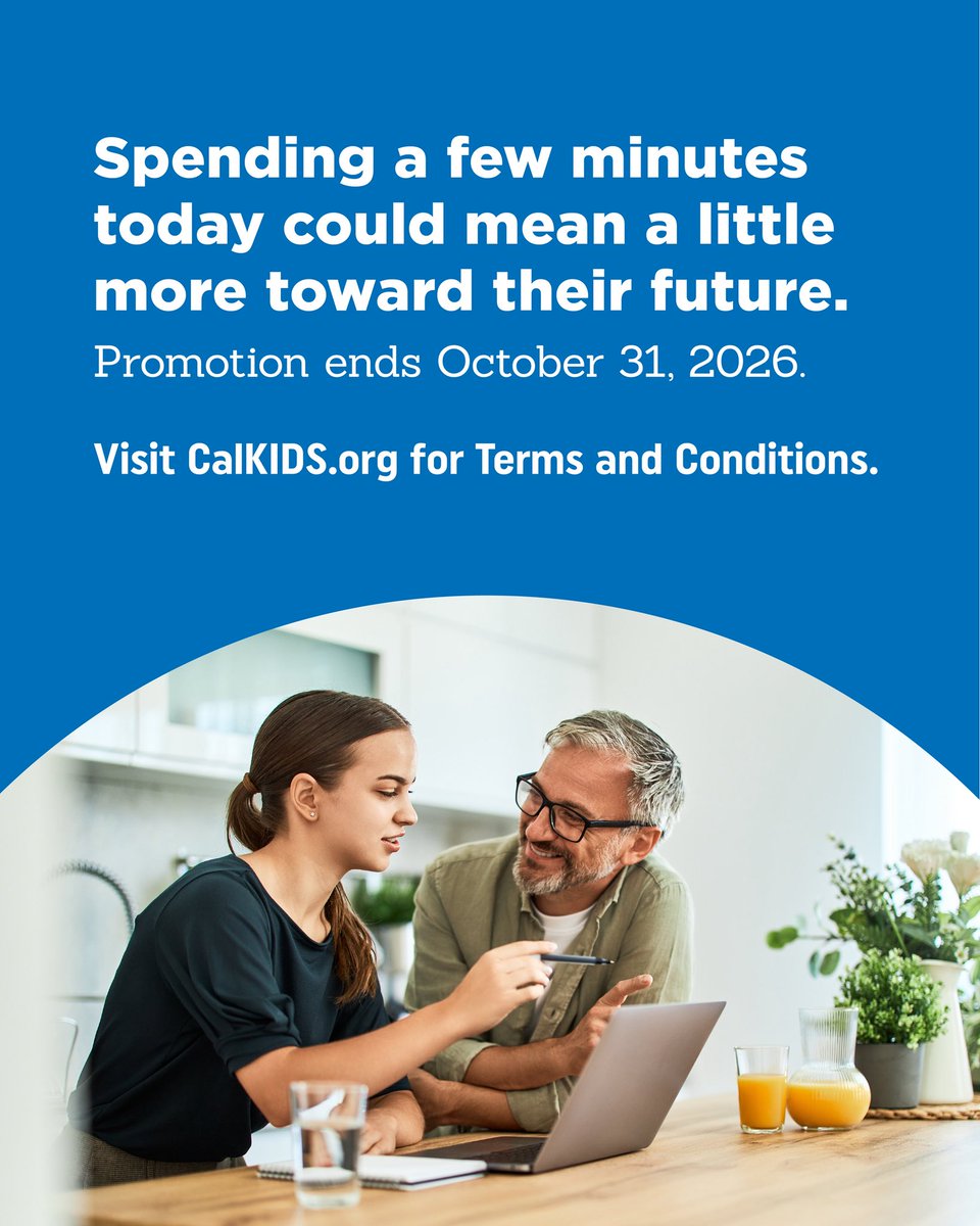CalkidsProgram's tweet photo. Complete the two listed LifeCents lessons between Oct 1–31, 2026, and you could earn a $25 reward added to your CalKIDS Scholarship Account by Dec 31, 2026. Get started at https://t.co/uWSB8bI6wW. Eligibility restrictions apply. See website for full Terms and Conditions. https://t.co/UDVGvAvveD