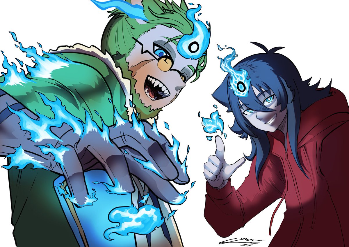 Rinji_Wolfwood's tweet photo. LETS GET THAT SPOOPY MONTH STARTED!!!
🎨: @Ren_Azod
#spookymonth #rinjisfanart #wisp #pkfire https://t.co/obenVhT1t3