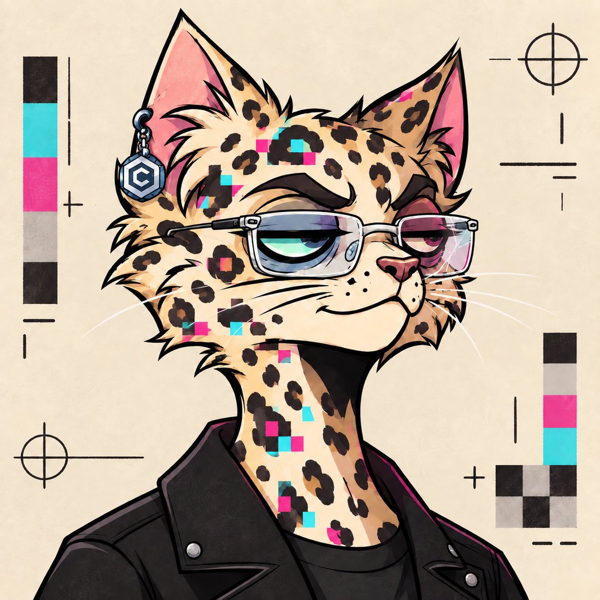 MadCatOnCro's tweet photo. I’m not glitched. I’m just $MAD. https://t.co/FEWiJhhLKI