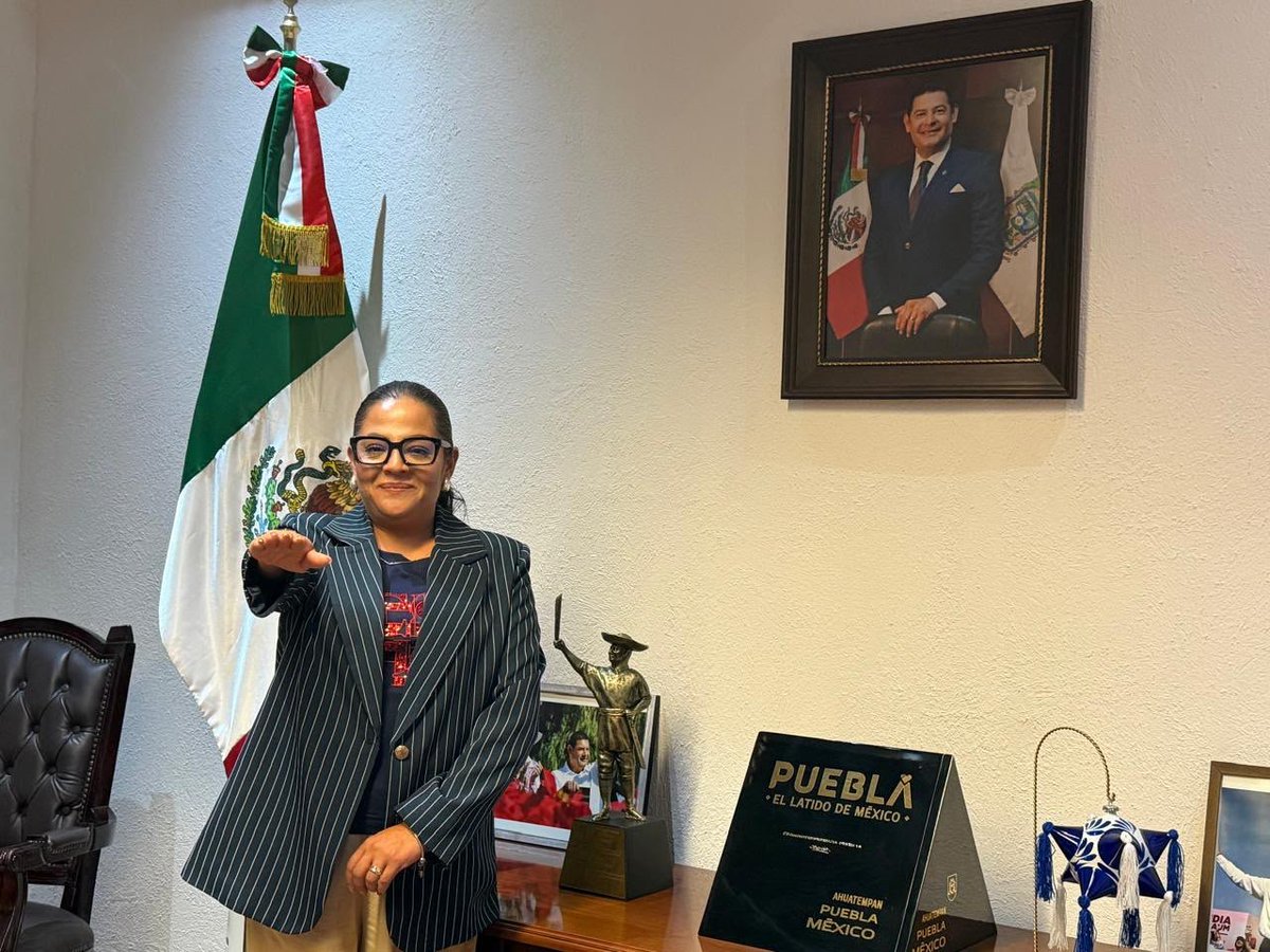 contramascaras's tweet photo. 🔵¡Oficial! Laura Adriana Sabino Pérez es la nueva Comisionada de Atención a víctimas en Puebla 🔵Según @Segob_Puebla su designación fue unánime 🔵 Es la tercera titular en ese organismo en la gestión de @armentapuebla_, pues antes estuvieron Lizeth Gallegos y Pedro Plaza https://t.co/1rozdRxE44
