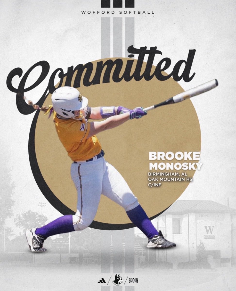 BrookeMonosky16's tweet photo. ✨ Thank you Jesus!! ✨
🐾 I’M COMMITTED!! 🐾

“Trust in the LORD with all your heart and lean not on your own understanding. In all your ways acknowledge him, and he shall direct your paths.” Proverbs 3:5-6 💛

@WoffordSoftball @CoachCButler @TaylorLiguori @jwint11 @BHMBoltsOrg   @Bolts2028 @rockello24 @coach_jenny2 @ShaneCahalan @cam_byars @Bvintson22 @neliaperalta31 @SoftballOMHS @cjreeves50 @CamWoodBats @helms_wes @KyleParmley @andrewtsimonson @Mmitigerssoftba @PrepSoftball @LineDsoftball @ExtraInningSB @SoftbalAmerica @THEWOWSB @DiamondAddicts @BradyVernon @MaxPreps @SunilSportsNews @gatorjack72 @DfwSho @SoftballDown @DirectRecruits @SBRRetweets @TopPreps @DirectRecruits