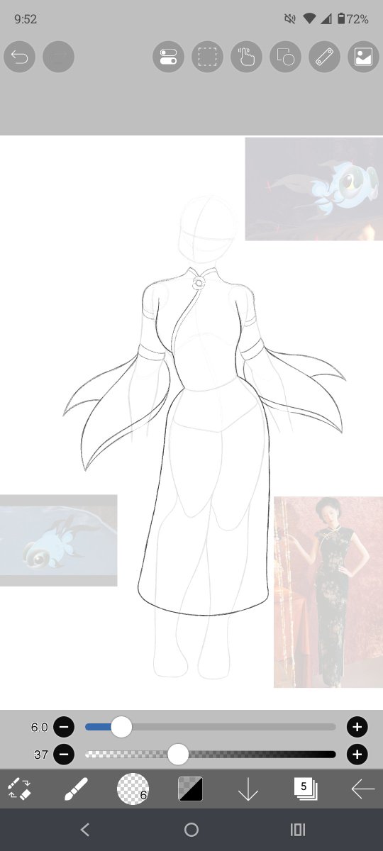 Mrs_Delafleur's tweet photo. I haven't been able to work much on Mari's Sygna Suit to match Lysandre's but I'm slowly getting there. I'm tryna stay as true as possible to the traditional Chinese dresses https://t.co/1dXmlssys7