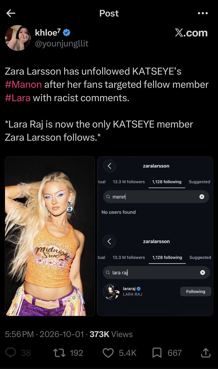 manonpearls's tweet photo. another day another ot5 creating scenarios in their heads (zara never followed manon) https://t.co/uWzucck3mp