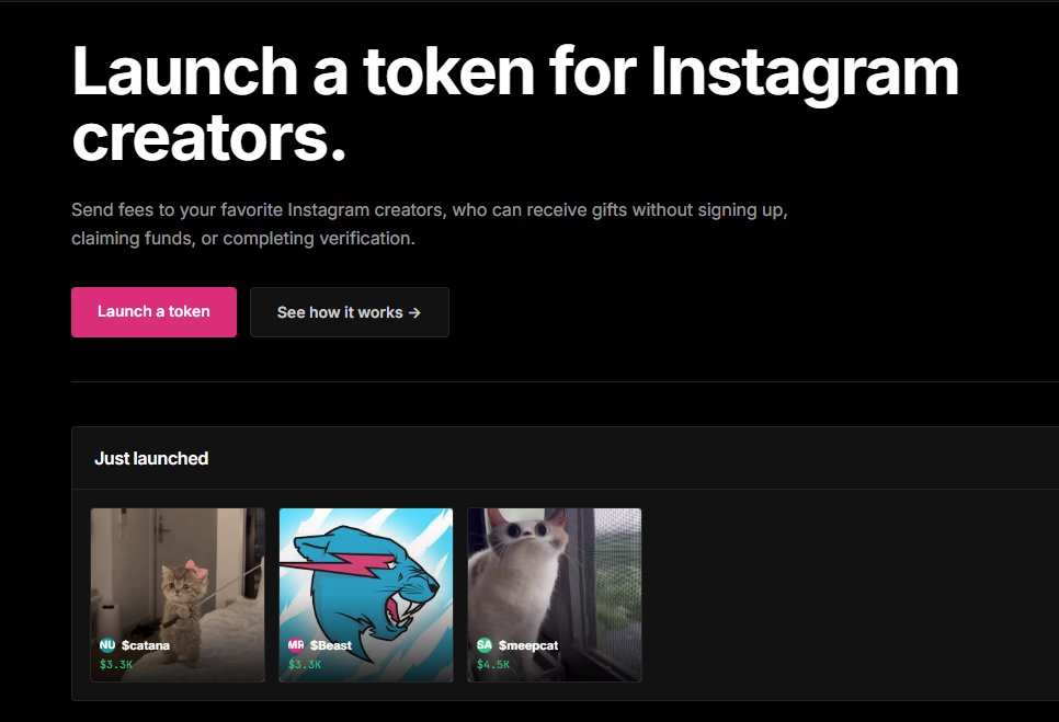 useinstagifts's tweet photo. I wonder who will launch the first runner!

https://t.co/hJwr6Yh8vg

EddX4w3282UFZvPiWbLE2Wg6VuV3pjDURjJZqN7Qpump https://t.co/rpktpEdXhP